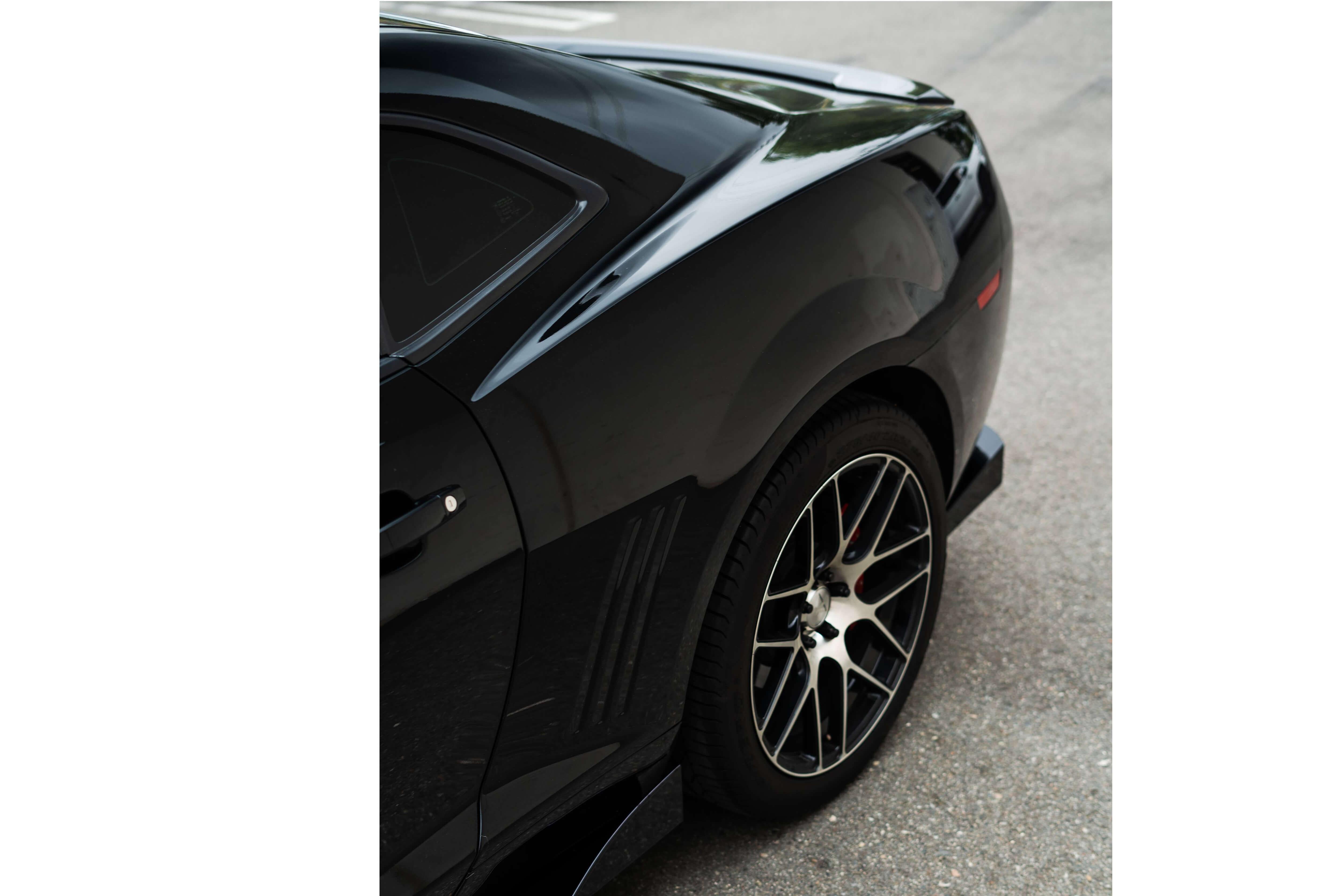 Aeroflow Dynamics Side Skirt Extensions V2 | 2010-2013 Chevrolet Camaro LT/RS - 2