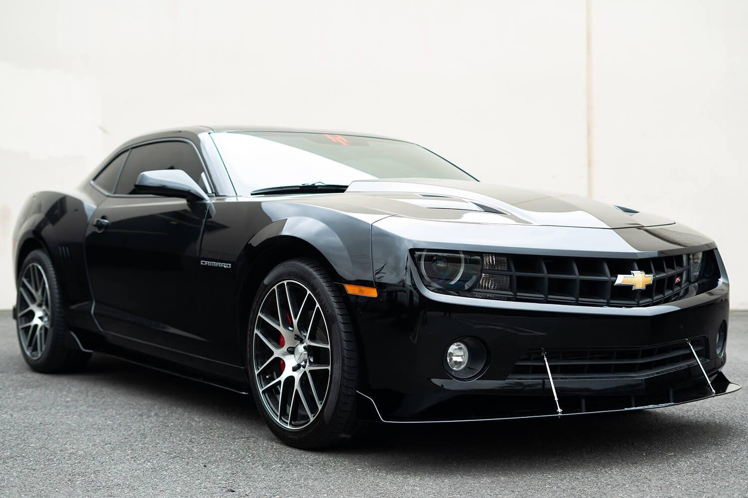 Aeroflow Dynamics Side Skirt Extensions V2 | 2010-2013 Chevrolet Camaro LT/RS - 3
