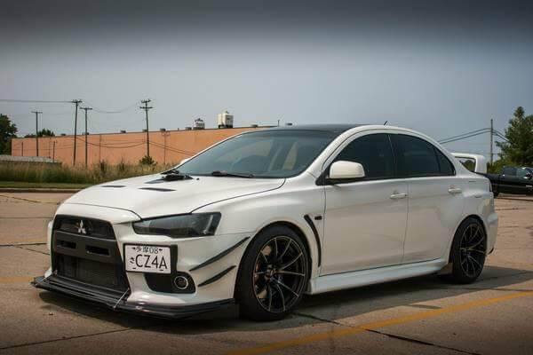 Aeroflow Dynamics 2007-2015 Mitsubishi Evo X Canards V1