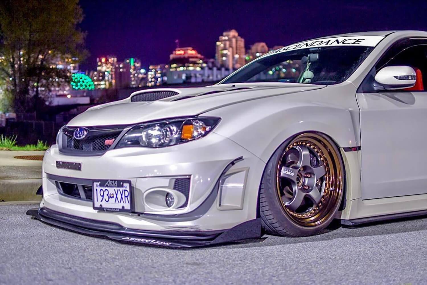 Aeroflow Dynamics 2011-2014 Subaru Wrx/Sti Canards V4