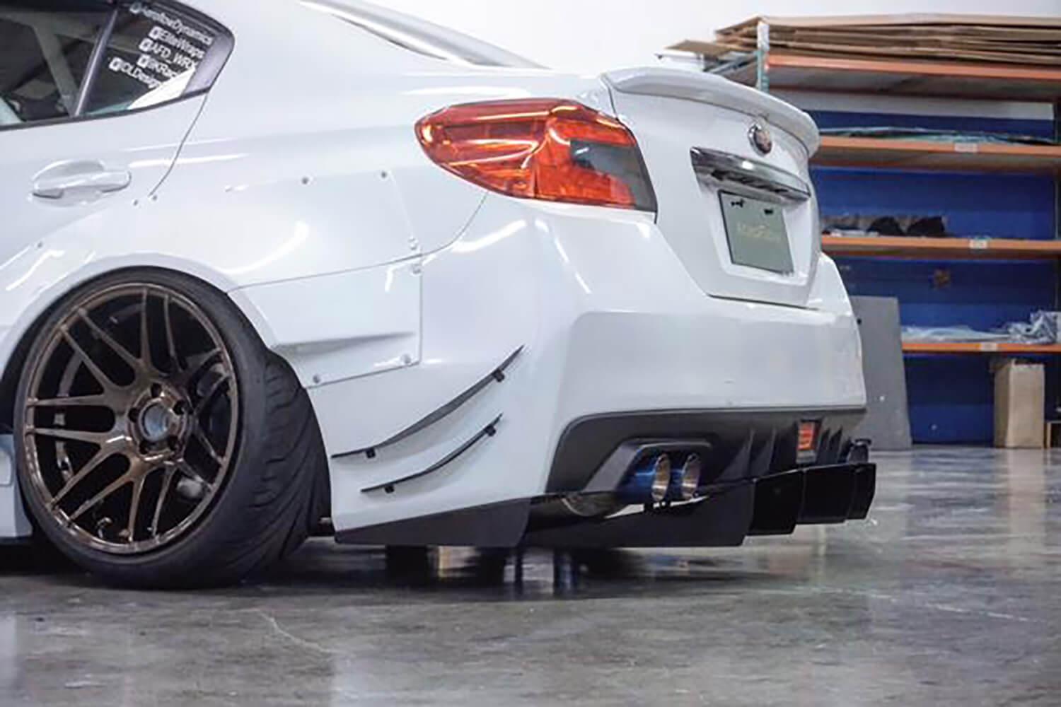 Aeroflow Dynamics Rear Diffuser V3 (2015-2021 Subaru WRX/STI)