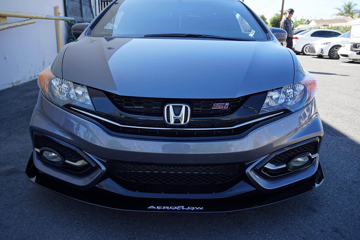 Aeroflow Dynamics Splitter V2 (2014-2015 Honda Civic Si Coupe)