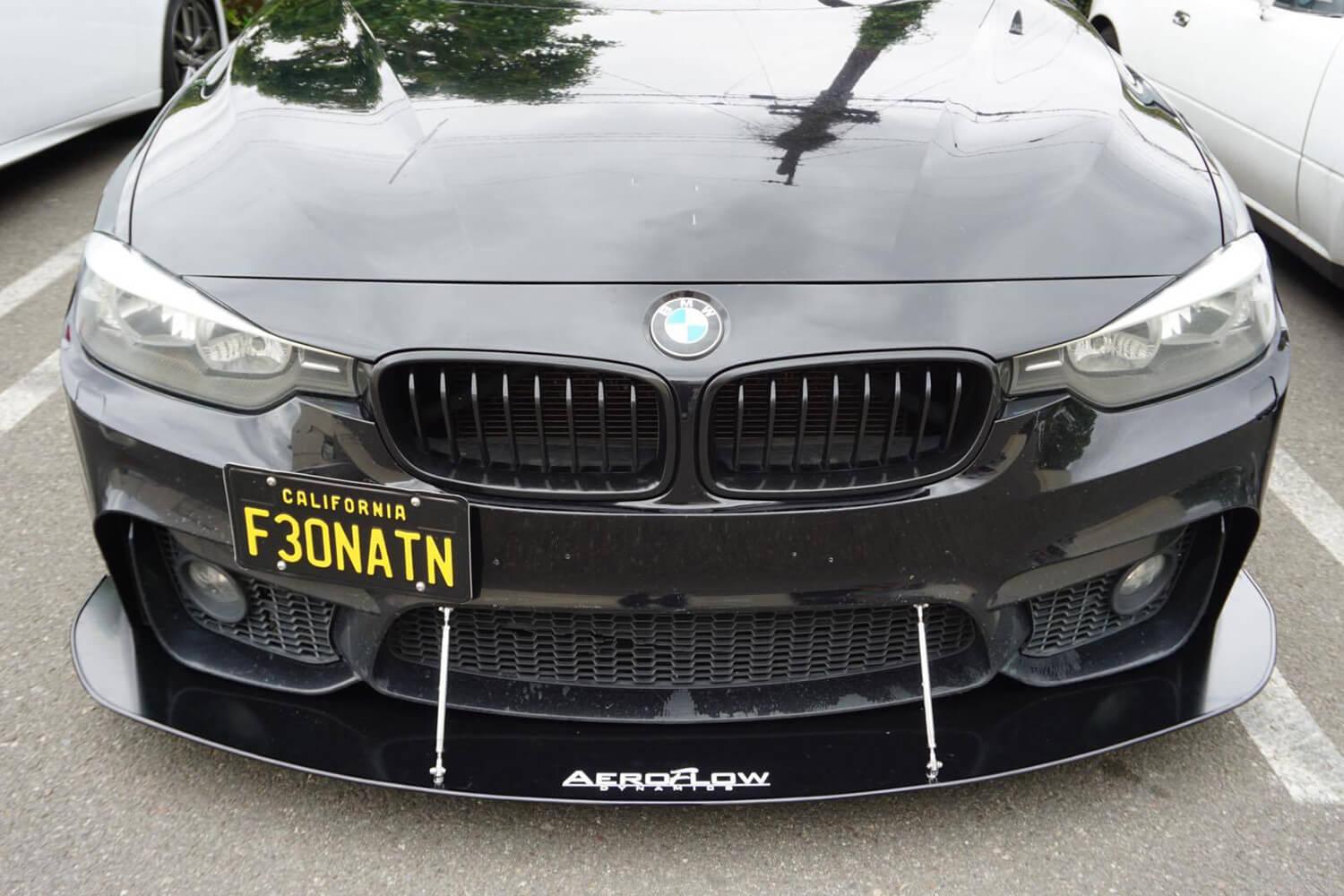 Divisor delantero Aeroflow Dynamics (BMW F30/F32 M3/M4 2014-2020 (parachoques trasero))