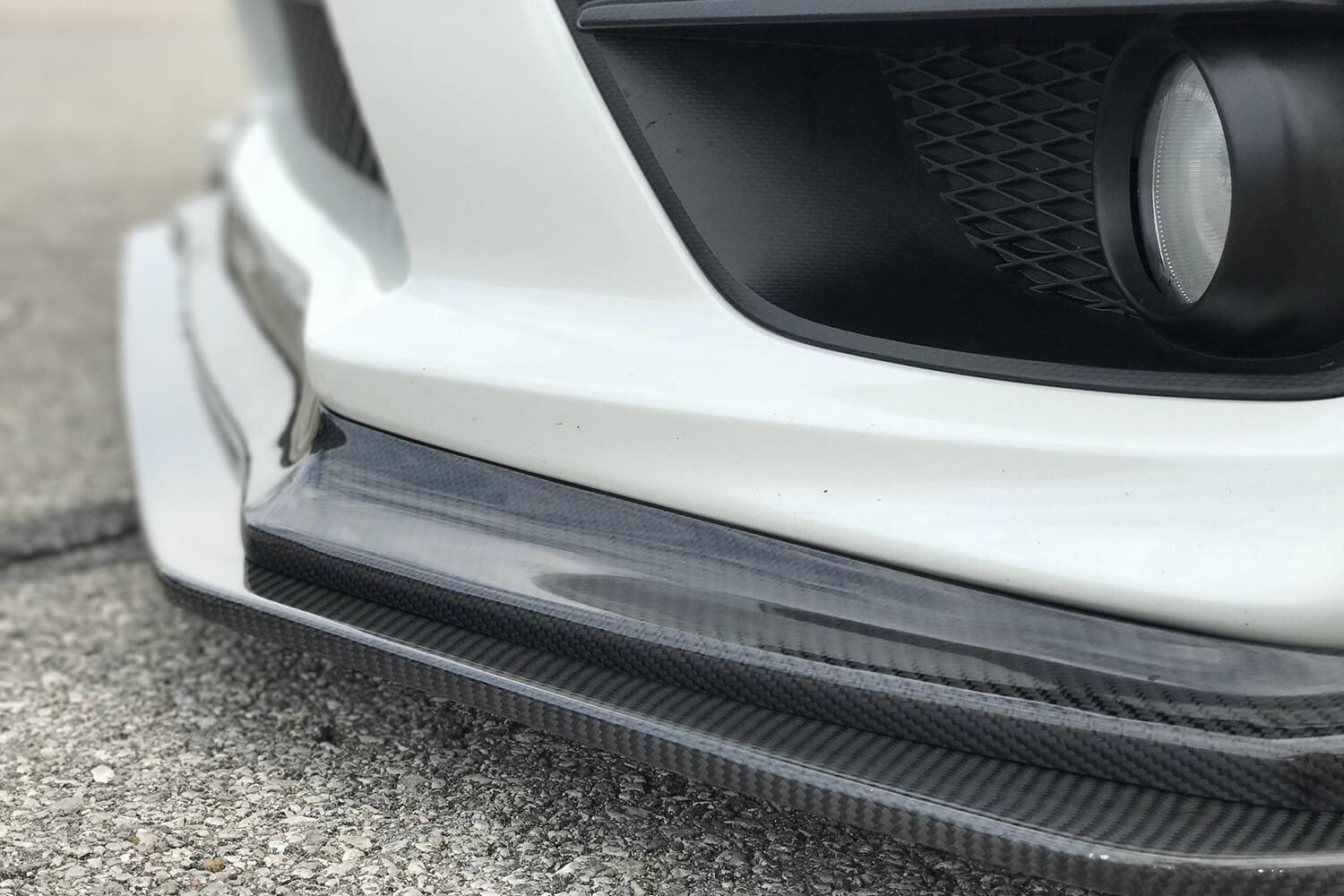Divisor de fibra de carbono para Subaru WRX/STI 2015-2021 con dinámica de flujo de aire