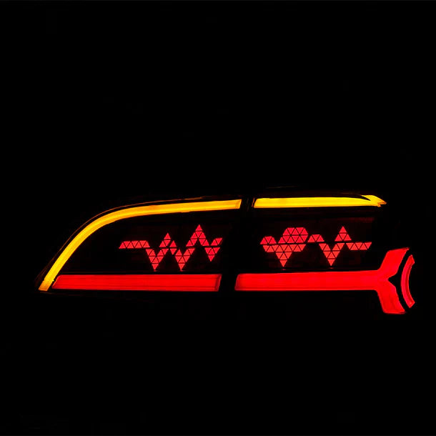 NTXGlow Smoked Matrix Style Tail Lights (2017+ Tesla Model 3 And Y)
