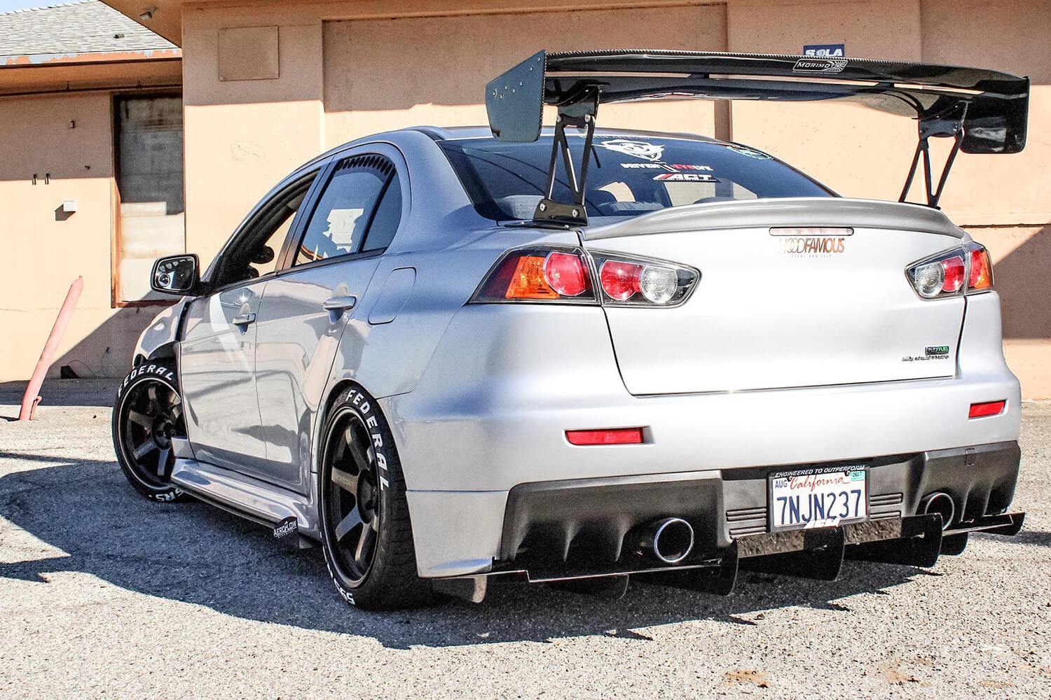 Difusor trasero Aeroflow Dynamics V1 (Mitsubishi Evo X 2007-2015)