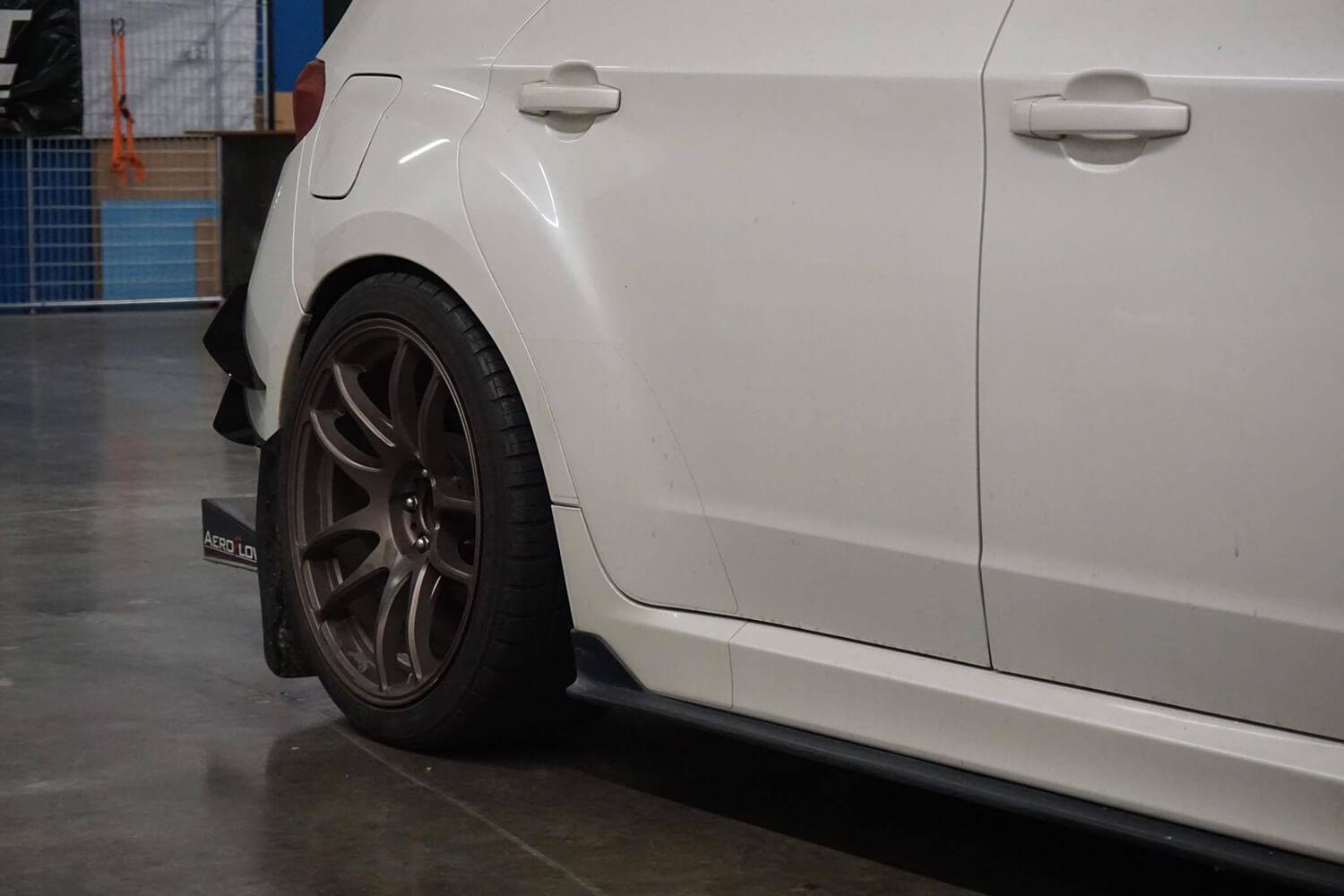 Aeroflow Dynamics Rear Bumper Canards V1 (2011-2014 Subaru WRX/STI Hatchback Only)