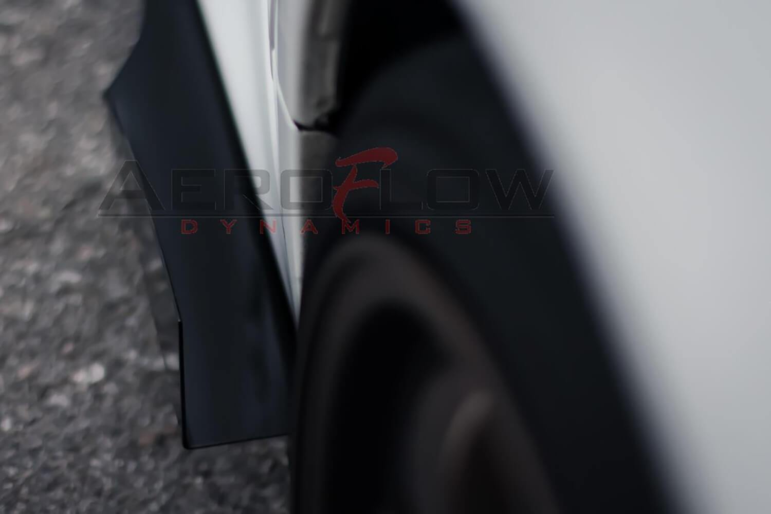Aeroflow Dynamics 2007-2015 Mitsubishi Evo X / Ralliart Side skirt Extension V2