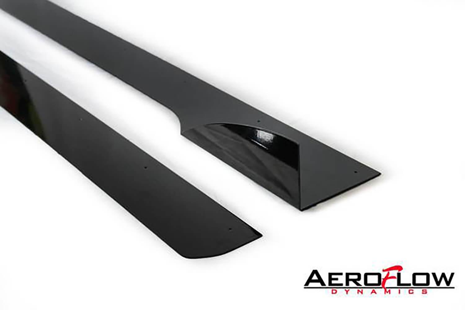 Aeroflow Dynamics 2008-2012 Honda Accord Side Skirt Extension V2