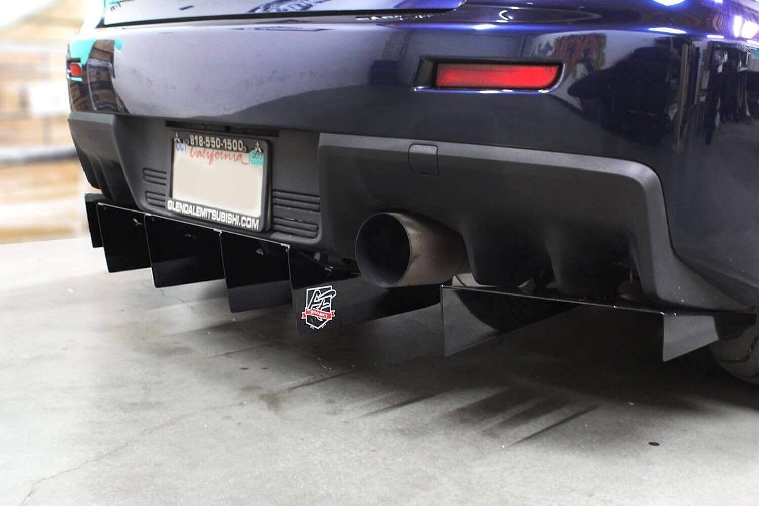 Aeroflow Dynamics 2007-2015 Mitsubishi Evo Rear Diffuser V2