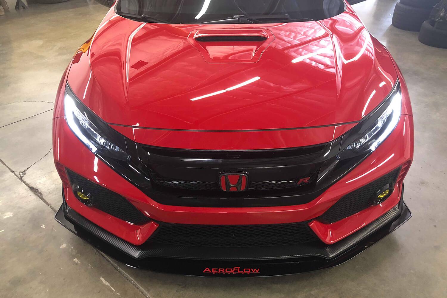 Aeroflow Dynamics Splitter V1 (2017-2021 Honda Civic Type-R)