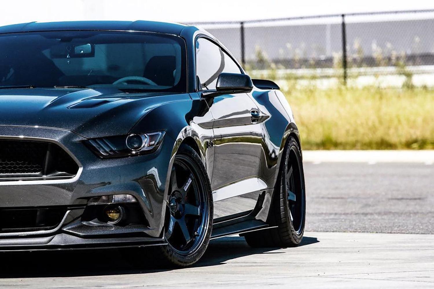 Extensión de faldón lateral Aeroflow Dynamics V1 (Ford Mustang 2015-2018)