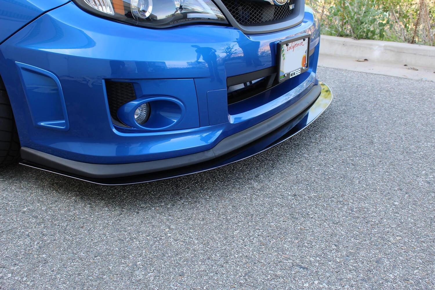 Aeroflow Dynamics 2008-2014 Subaru Wrx/Sti Front Splitter V4