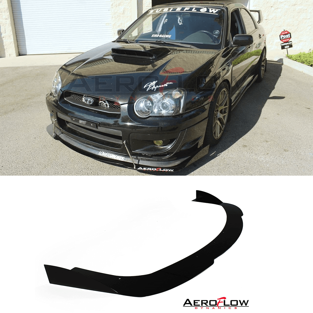 Divisor delantero Aeroflow Dynamics V2 (Subaru WRX/STI 2004-2005)