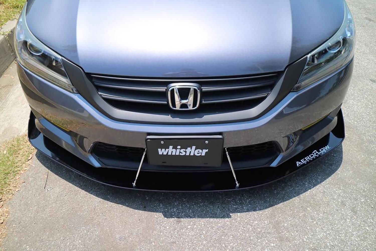 Aeroflow Dynamics 2013-2015 Honda Accord Splitter V2 ( Sedan)