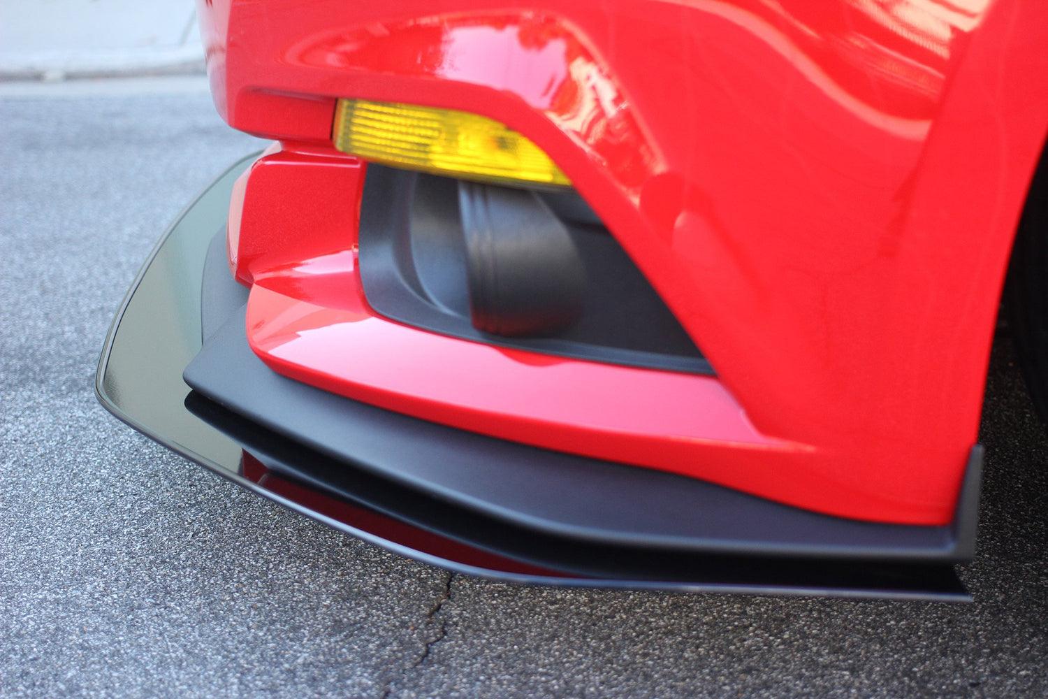Divisor delantero Aeroflow Dynamics V2 (Ford Mustang 2015-2017)