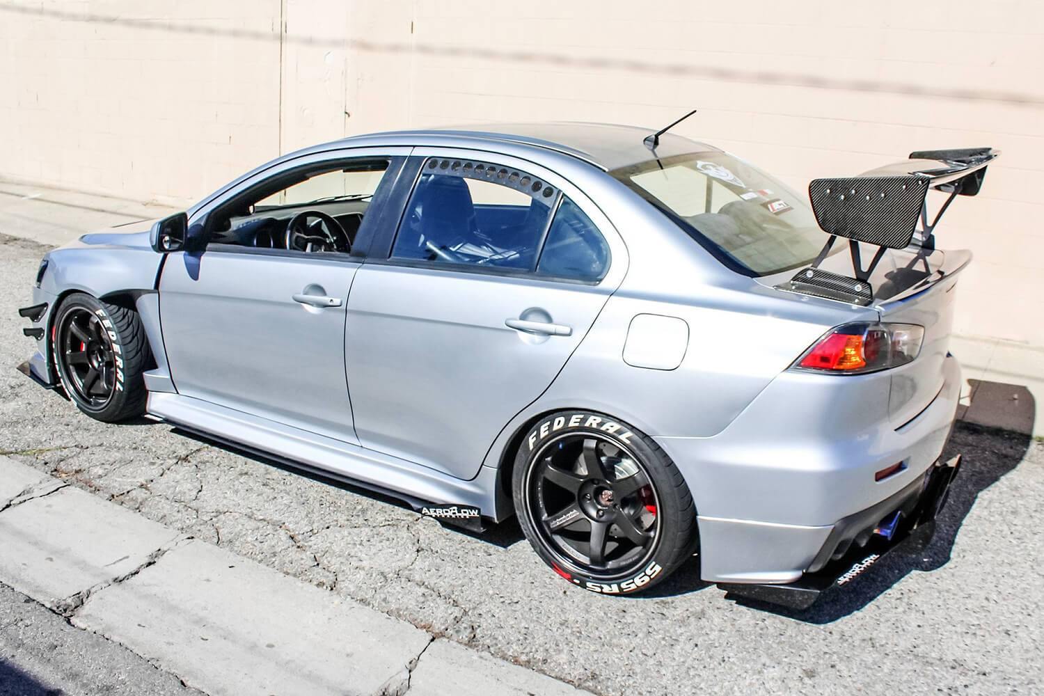 Difusor trasero Aeroflow Dynamics V1 (Mitsubishi Evo X 2007-2015)