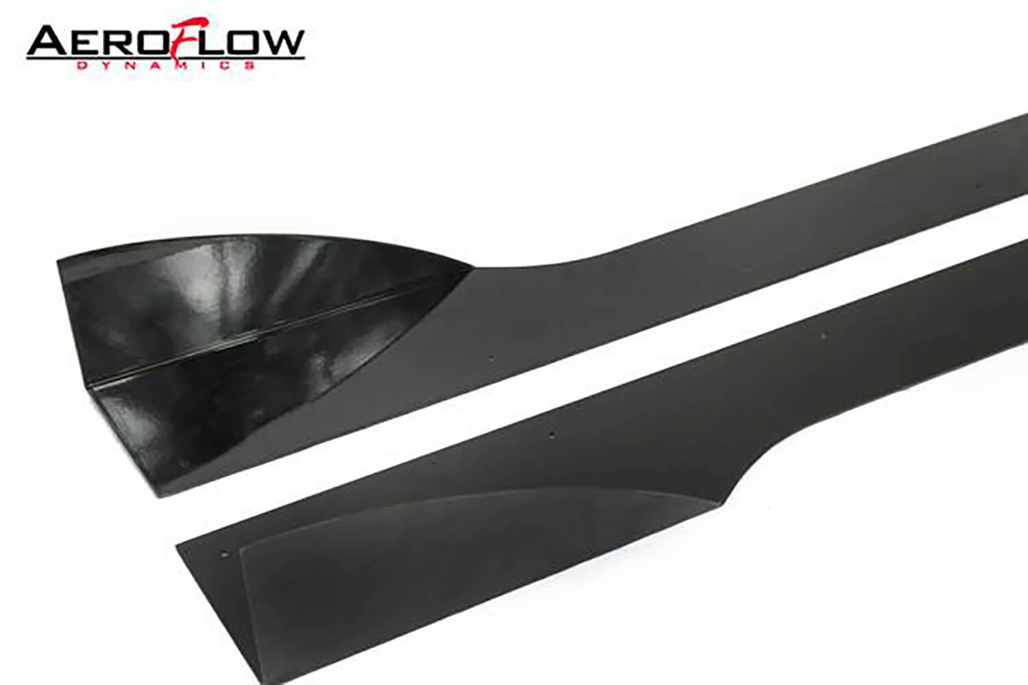 Aeroflow Dynamics 2008-2012 Honda Accord Side Skirt Extension V2