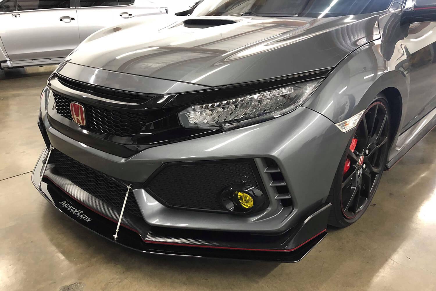 Aeroflow Dynamics Splitter V1 (2017-2021 Honda Civic Type-R)