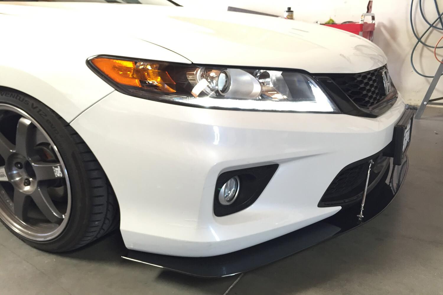 Aeroflow Dynamics 2013-2017 Honda Accord Splitter V1 ( Coupe )