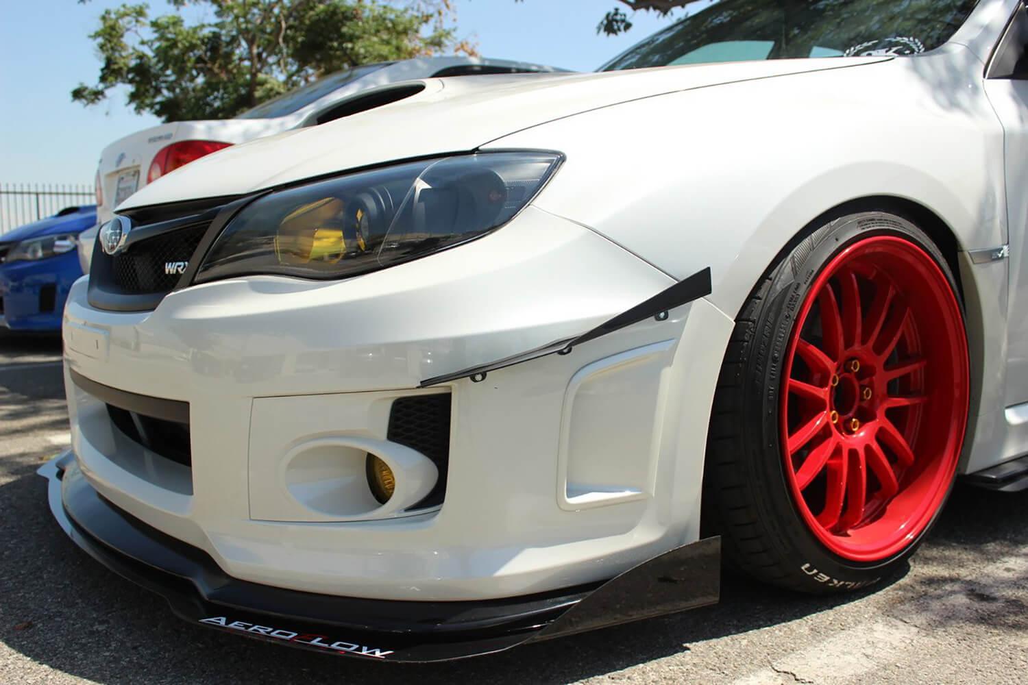 Aeroflow Dynamics 2008-2014 Subaru Wrx/Sti Canards V2