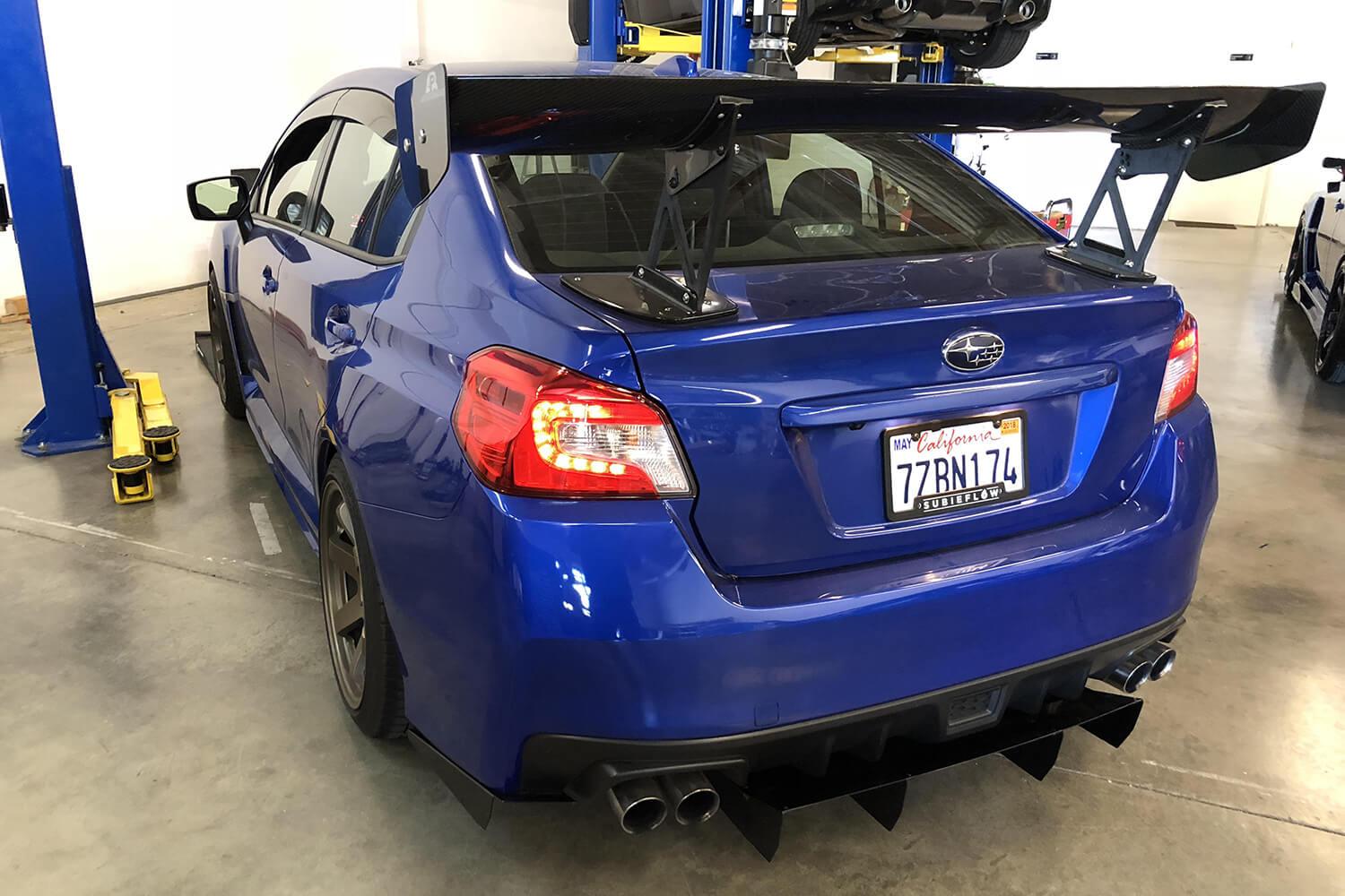 Aeroflow Dynamics Rear Diffuser V3 (2015-2021 Subaru WRX/STI)
