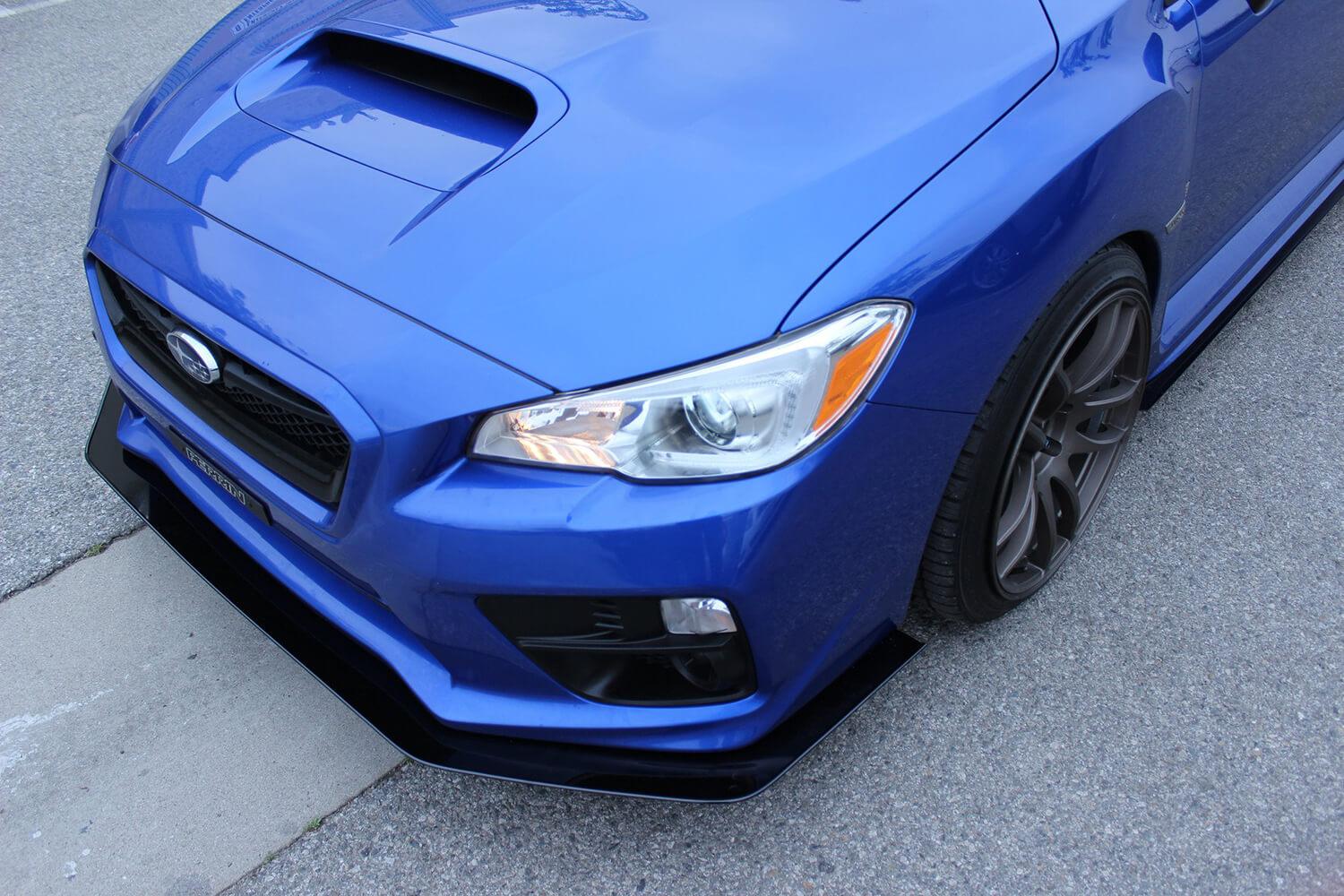 Divisor delantero V1 para Subaru WRX/STI 2015-2021 con dinámica de flujo de aire