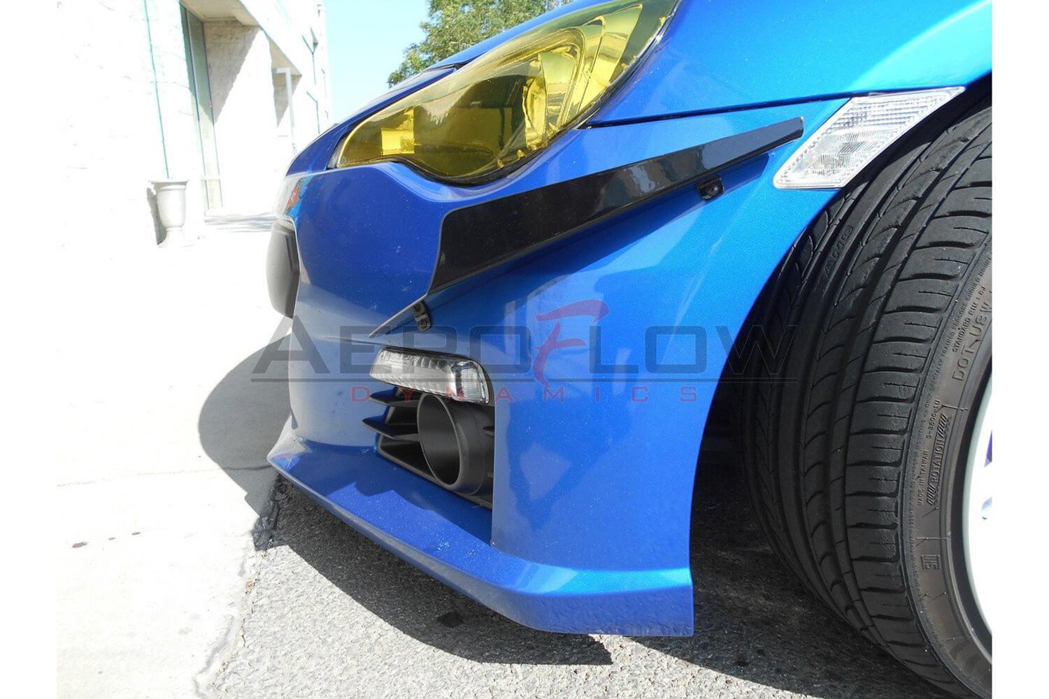 Aeroflow Dynamics 2013-2016 Subaru Brz Canards V3