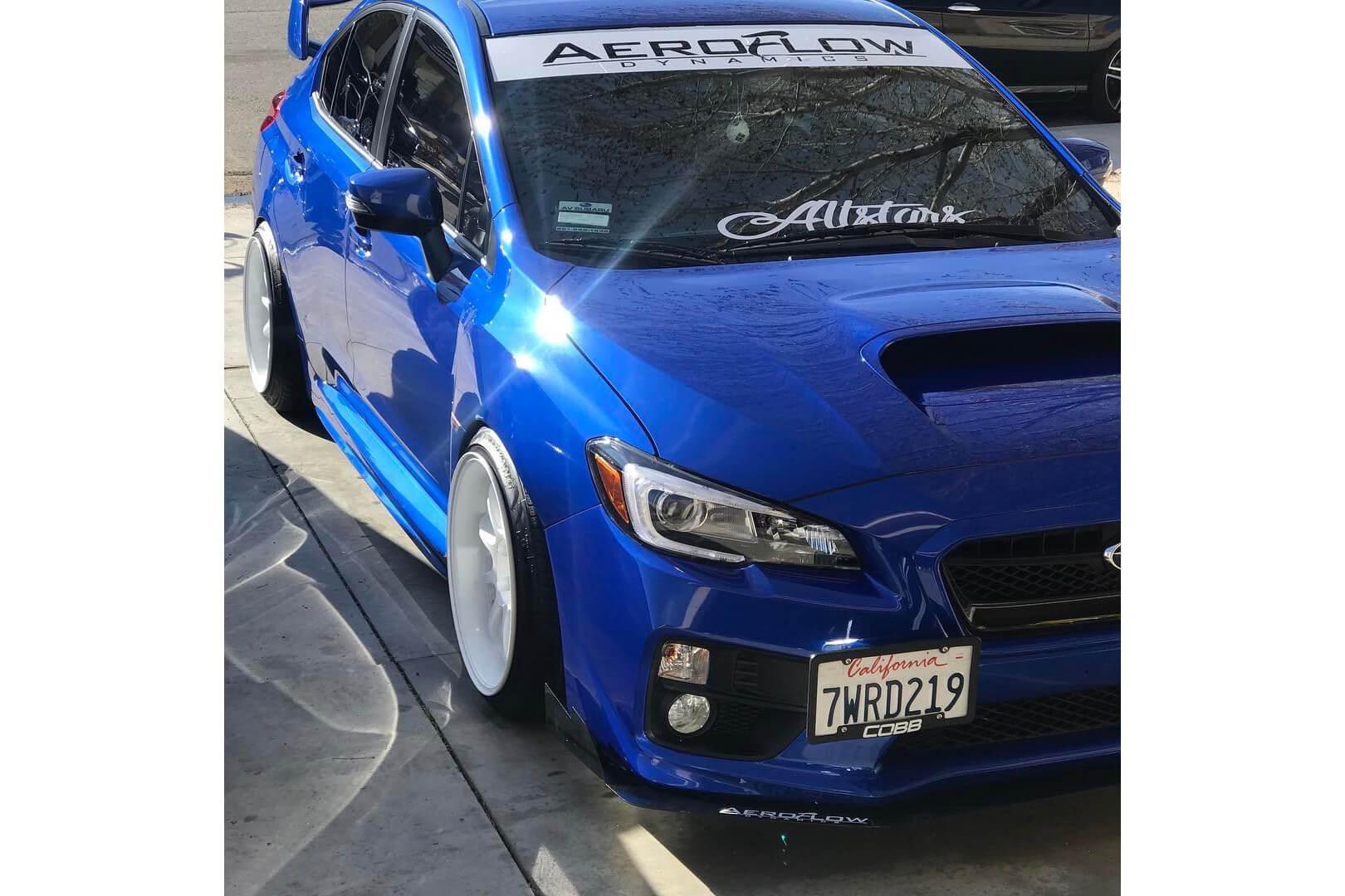 Aeroflow Dynamics Front Splitter V3 (2015-2021 Subaru WRX/STI) - 7