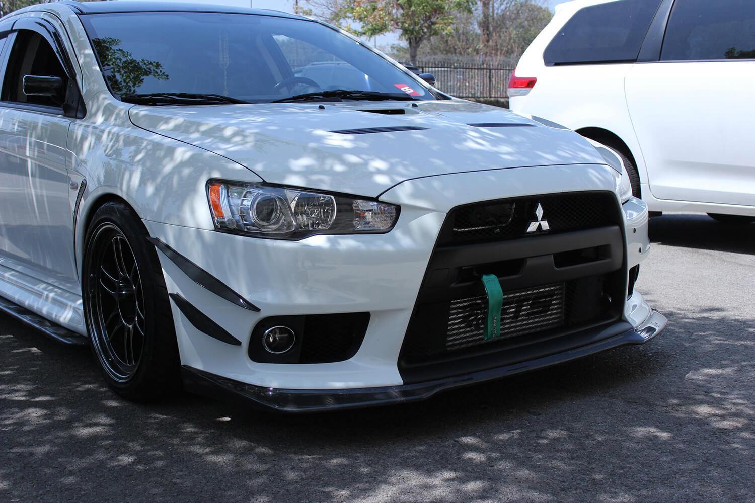 Aeroflow Dynamics 2007-2015 Mitsubishi Evo X Canards V1