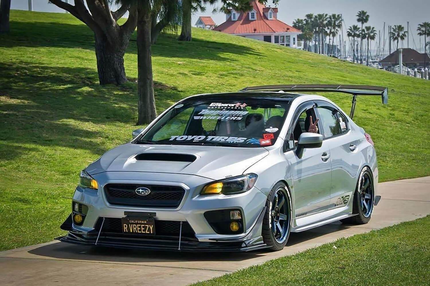 Aeroflow Dynamics 2015-2017 Subaru Wrx/Sti Canards V4