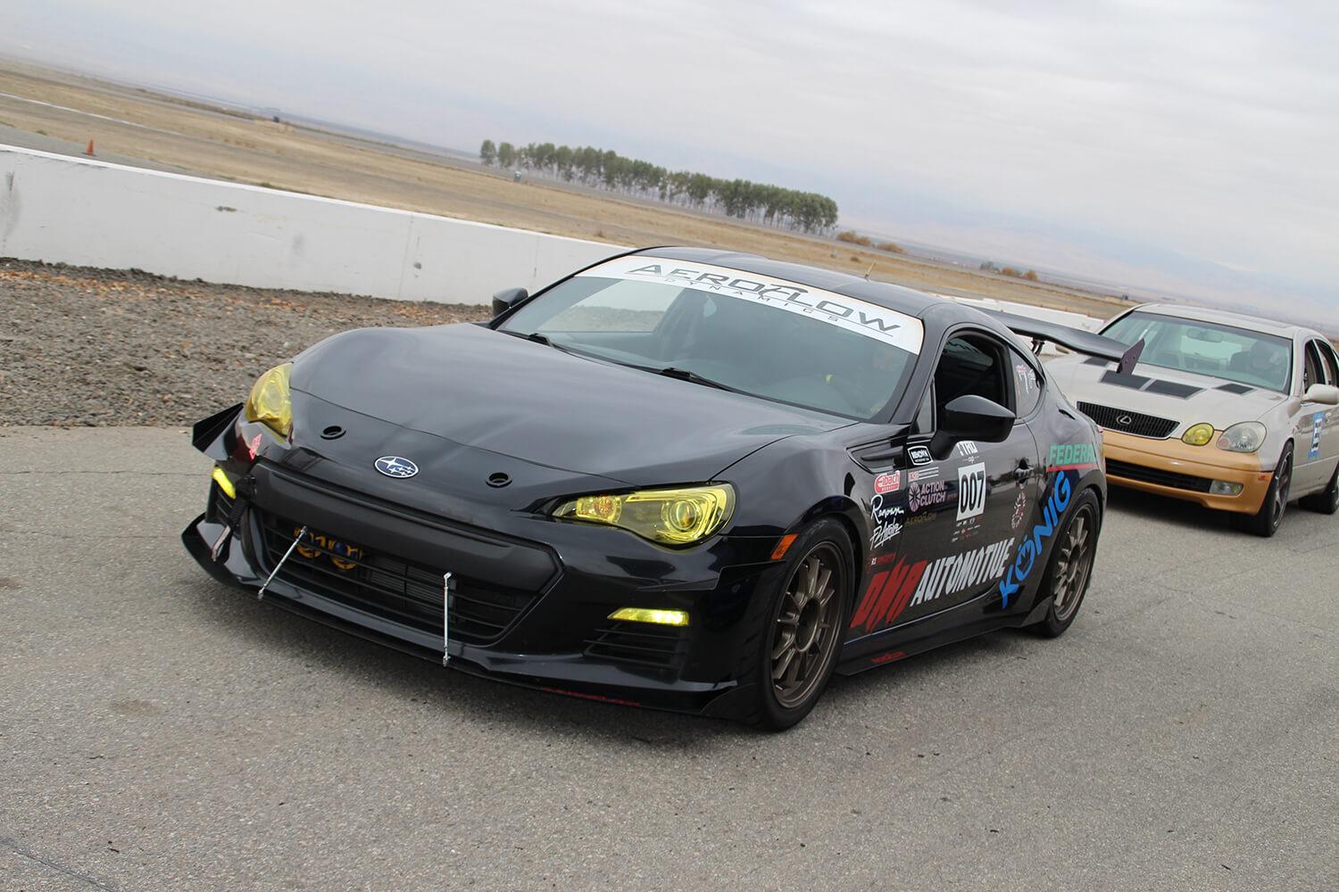 Divisor delantero V2 para Subaru Brz 2013-2019 con dinámica de flujo de aire