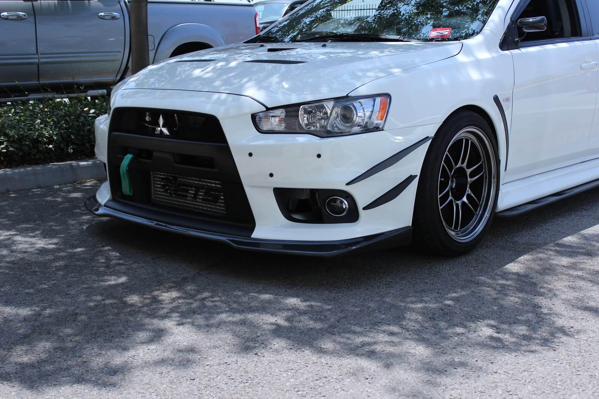 Aeroflow Dynamics 2007-2015 Mitsubishi Evo X Canards V1
