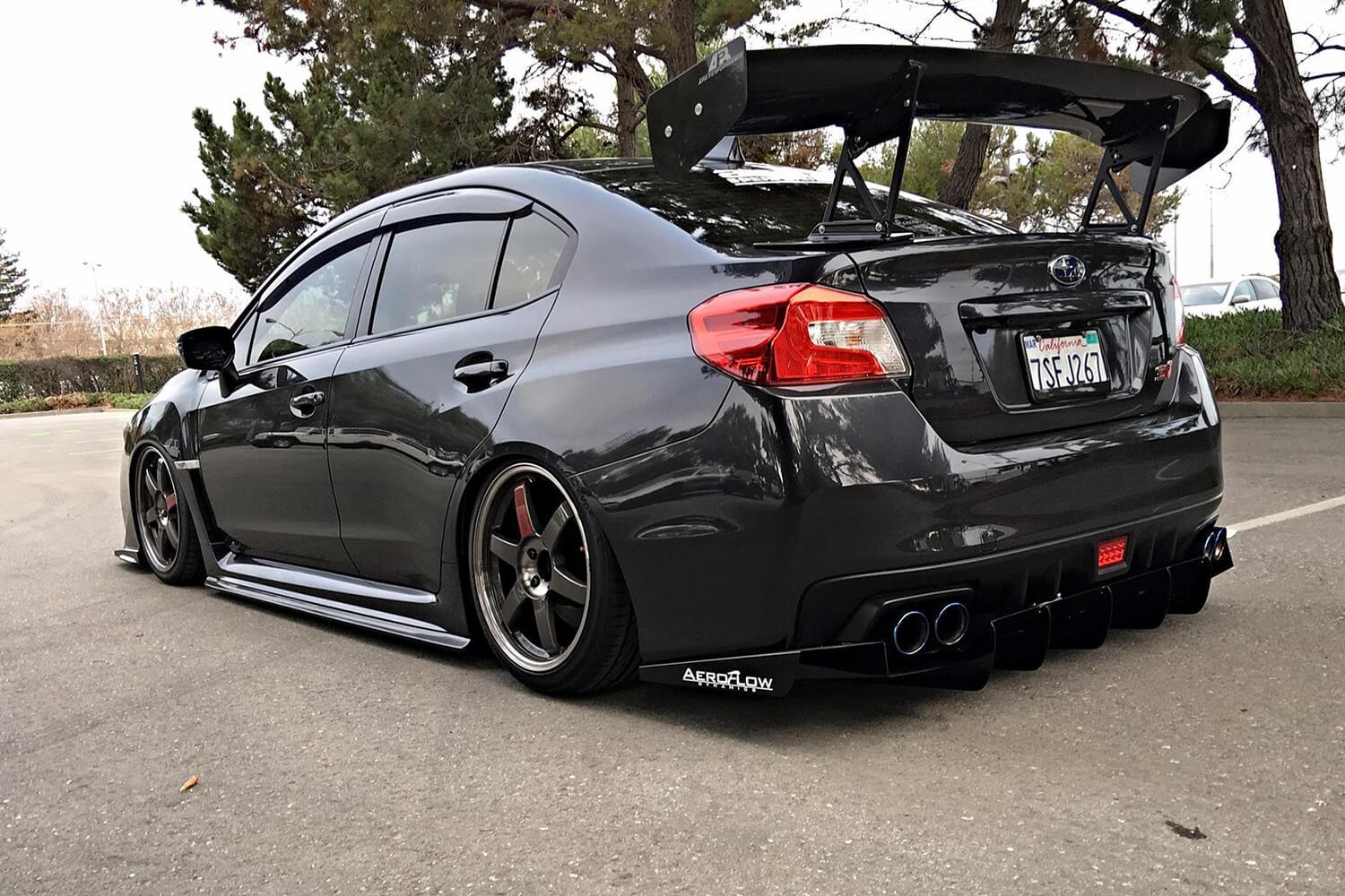 Aeroflow Dynamics 2015 - 2021 Subaru Wrx/Sti Rear Diffuser V1