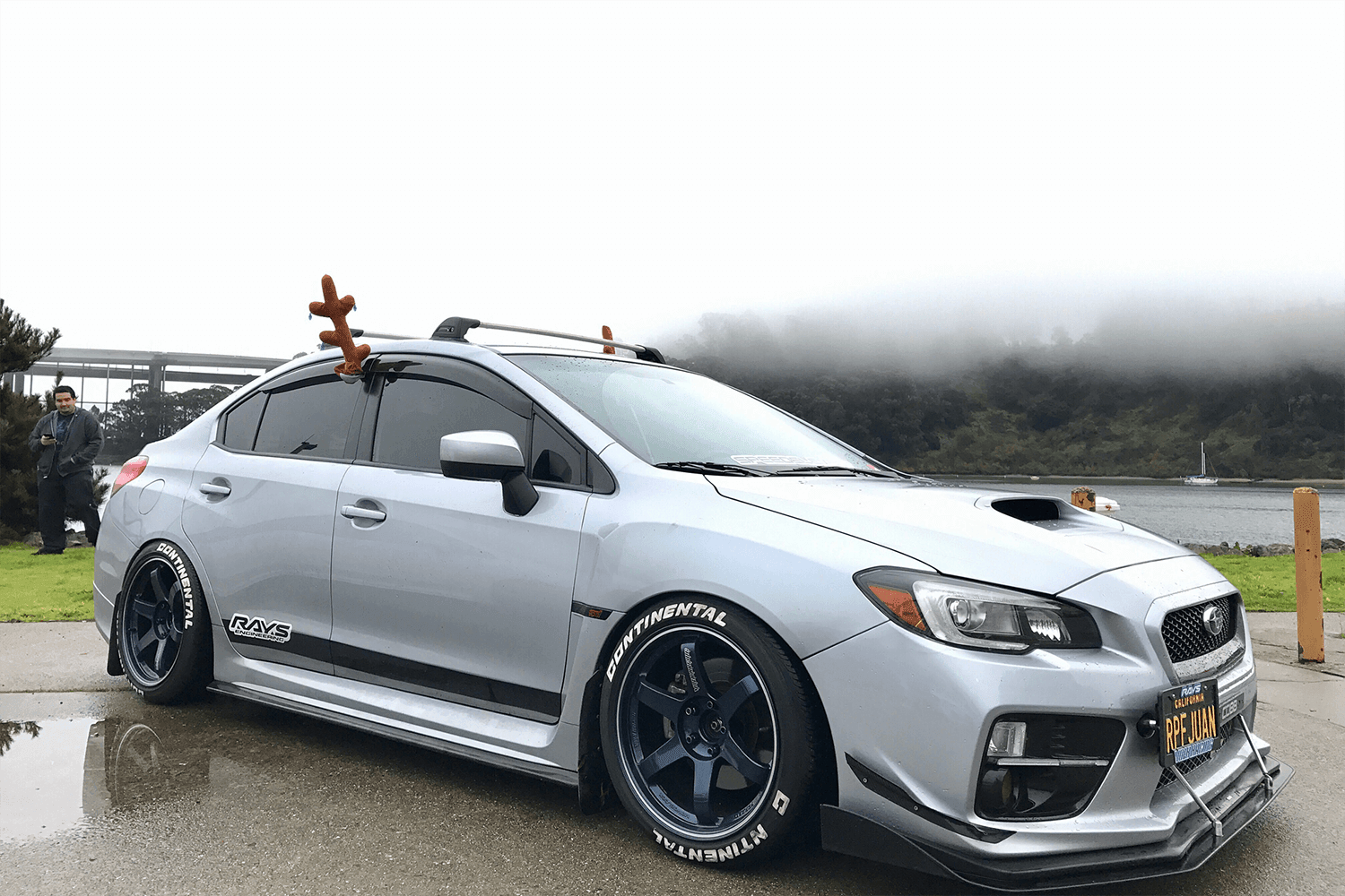 Aeroflow Dynamics 2015-2021 Subaru Wrx/Sti Front Splitter V2