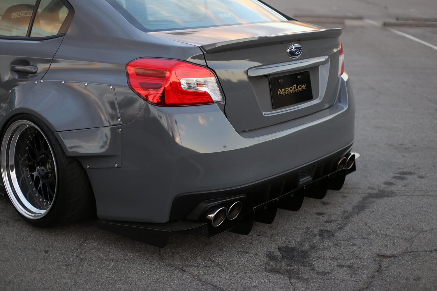 Aeroflow Dynamics 2015 - 2021 Subaru Wrx/Sti Rear Diffuser V1