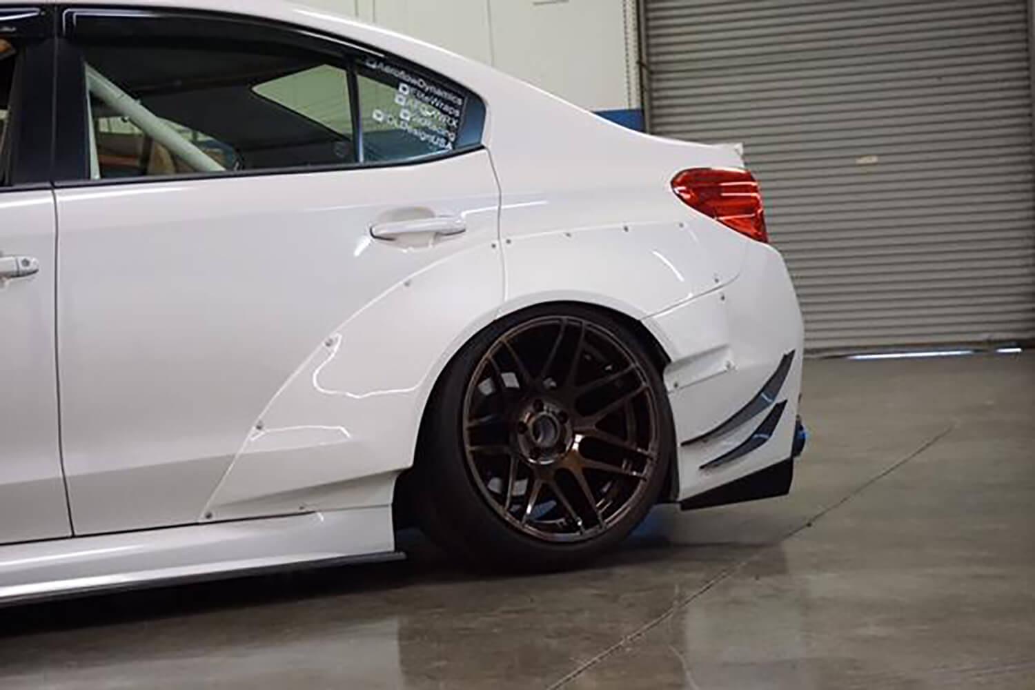 Aeroflow Dynamics Rear Diffuser V3 (2015-2021 Subaru WRX/STI)
