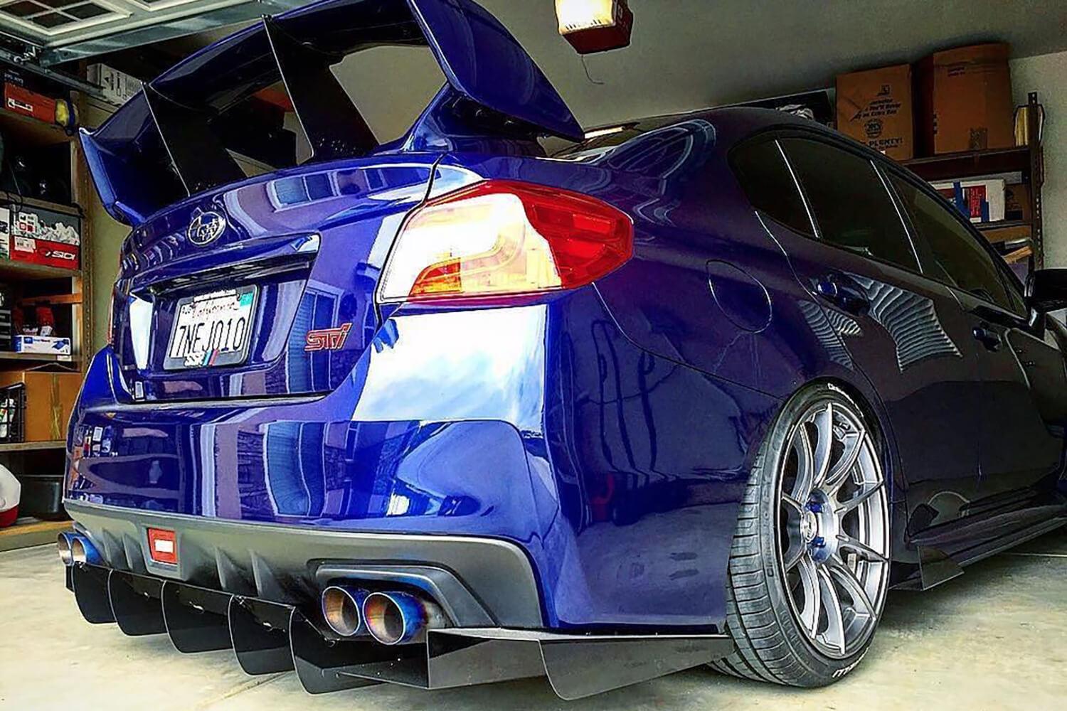 Aeroflow Dynamics 2015 - 2021 Subaru Wrx/Sti Rear Diffuser V1