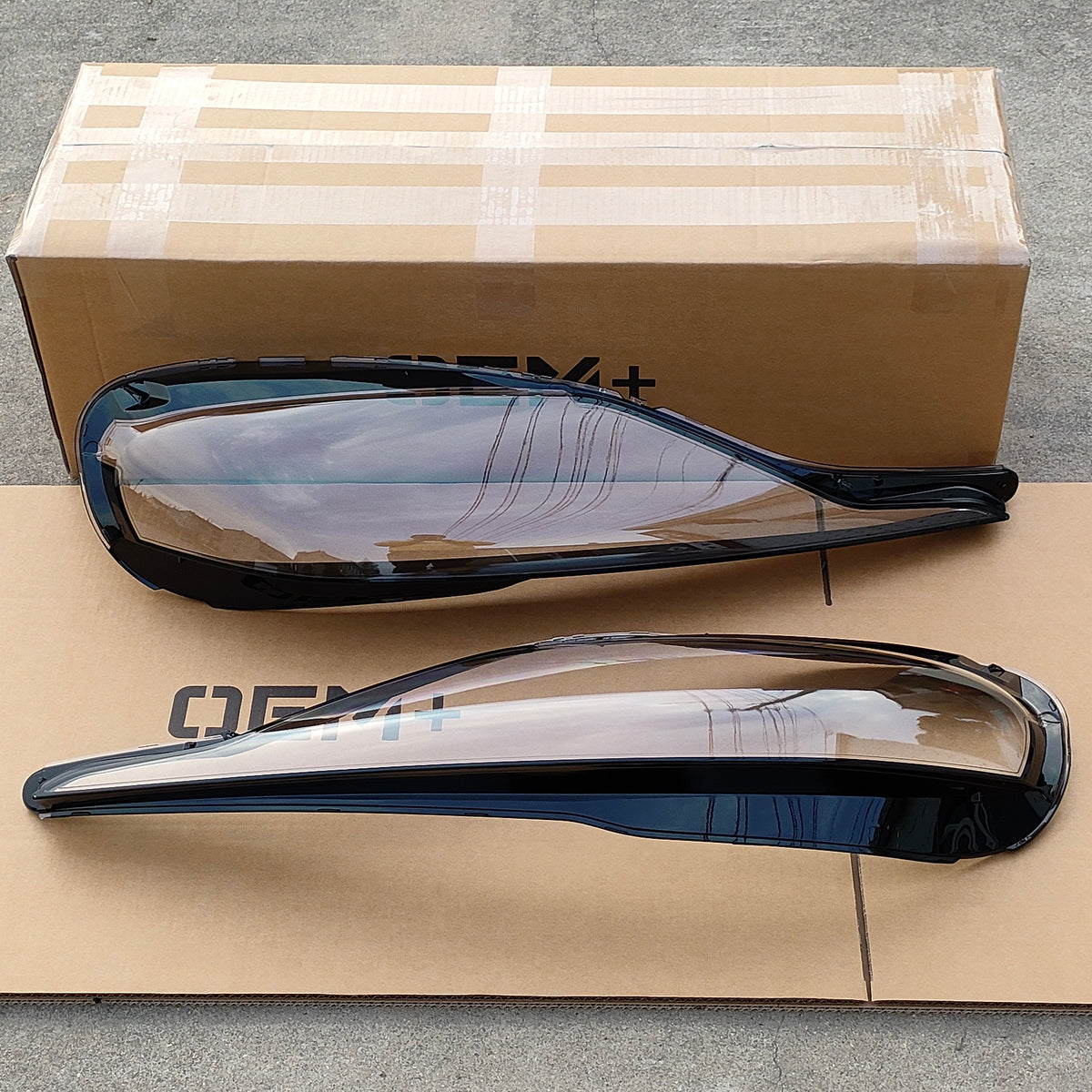 OEM+ Designs Replacement Headlight Lens for GR Supra (A90/91) (OEMPD-A90-HL-LS)
