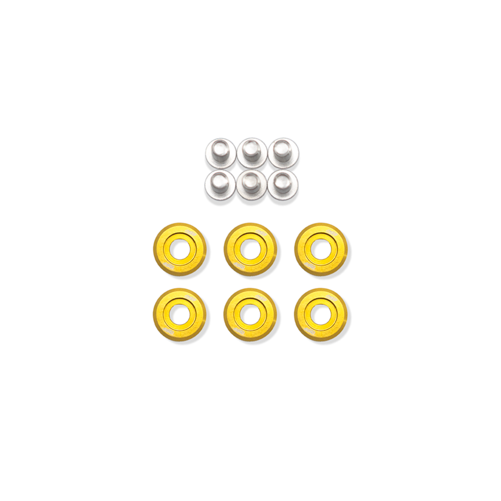 M6 Low Profile Washer Set (Titanium Hardware)