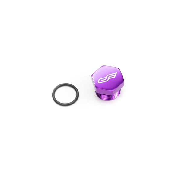 ColorFittings - 8 AN ORB Plug w/ O - Ring - 7