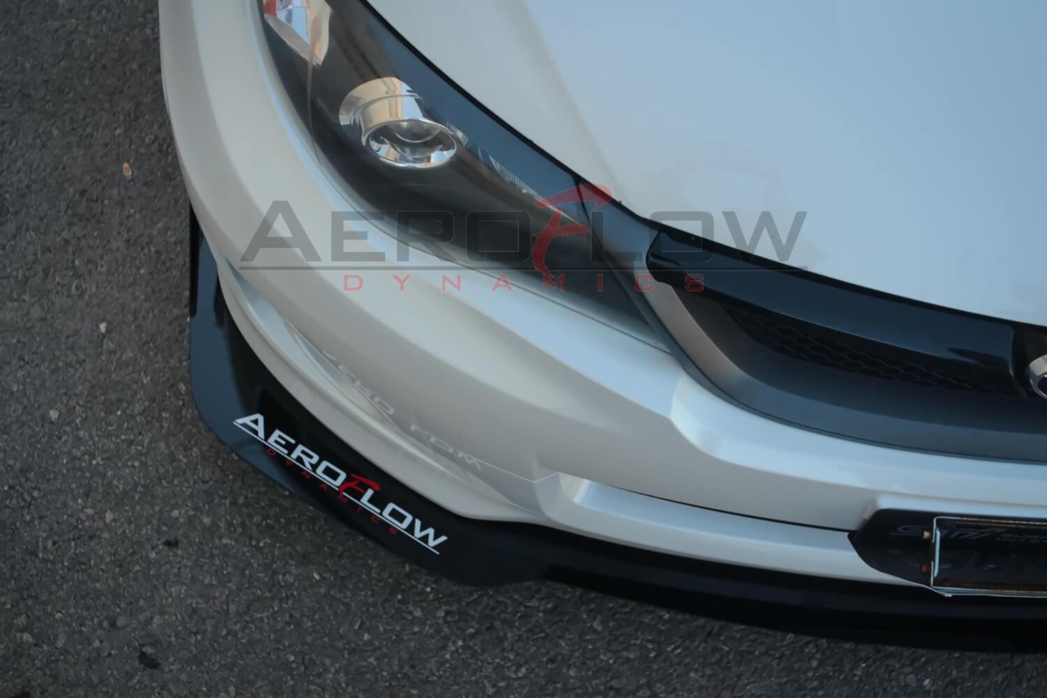 Divisor delantero V2 para Subaru WRX/STI 2008-2014 con dinámica de flujo de aire