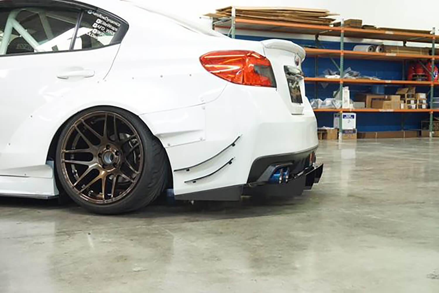 Aeroflow Dynamics Rear Diffuser V3 (2015-2021 Subaru WRX/STI)