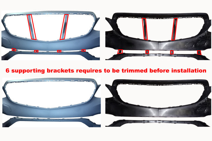 Innovative Motorsports 2014-2016 Mercedes Benz E Class W212 E63 AMG Style Front Bumper