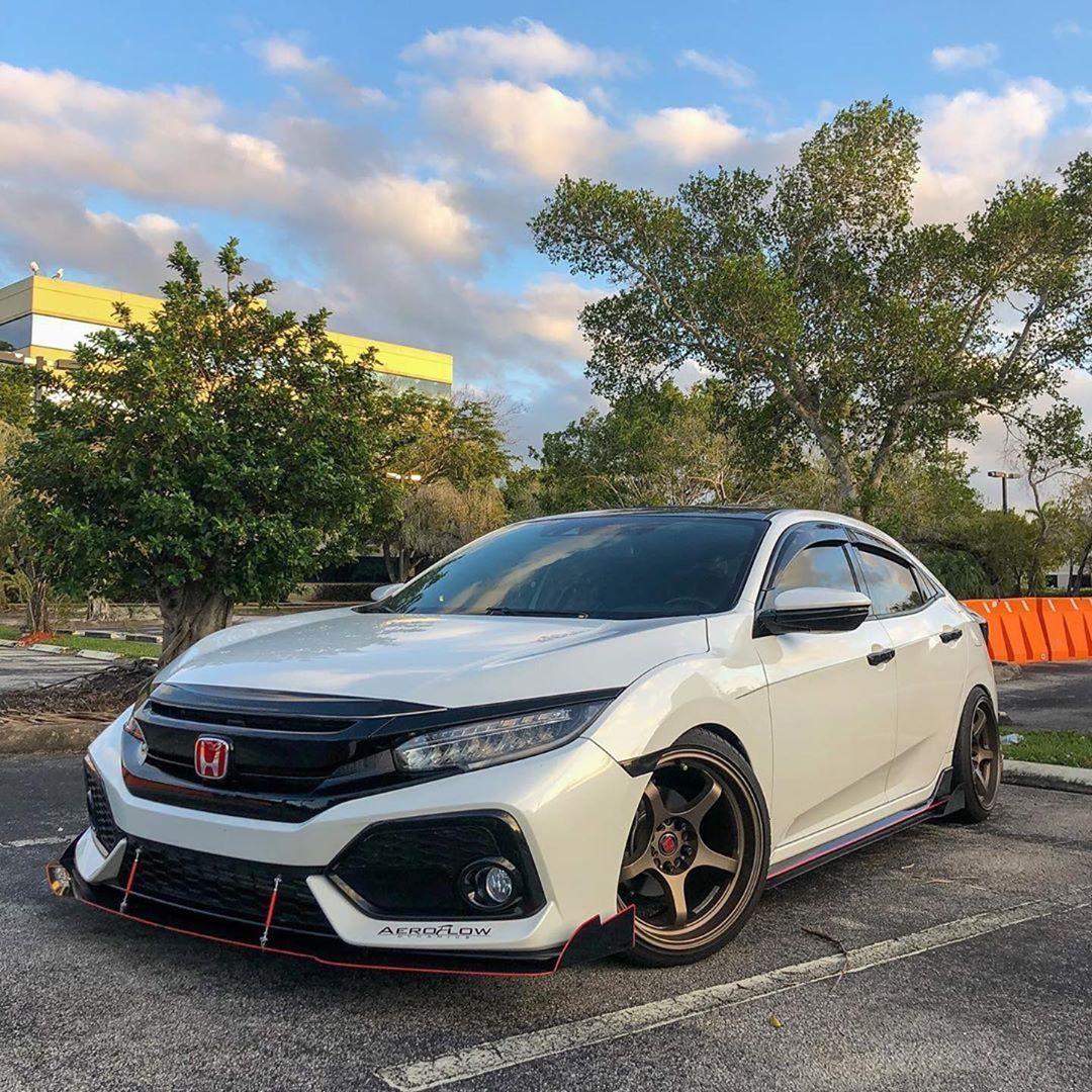 Divisor dinámico de flujo de aire V3 (Honda Civic Hatchback, Si Coupé y Si Sedán, 2017-2021)