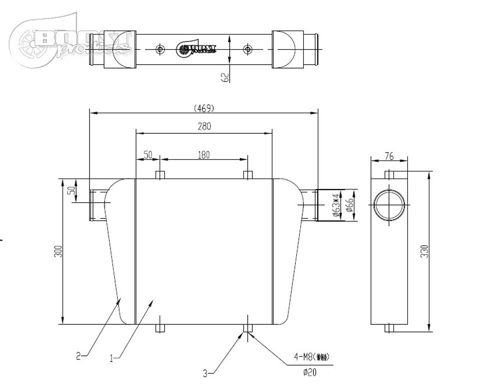 Intercooler Competition - universal (1101283176)