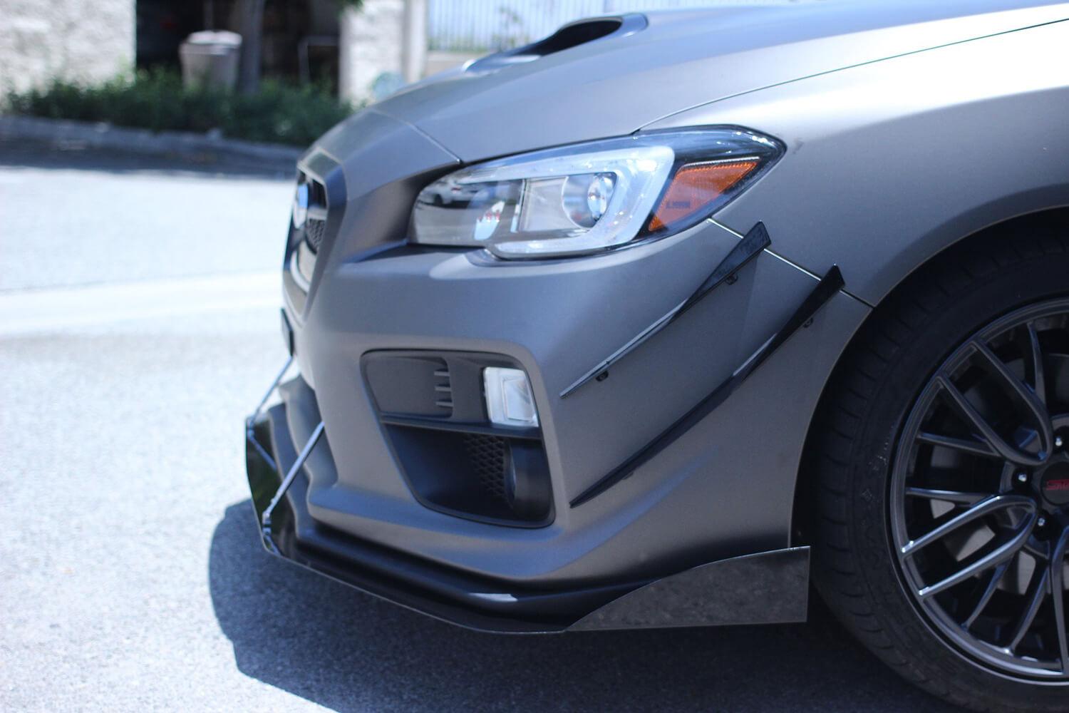 Aeroflow Dynamics 2015-2021 Subaru Wrx/Sti Front Splitter V2