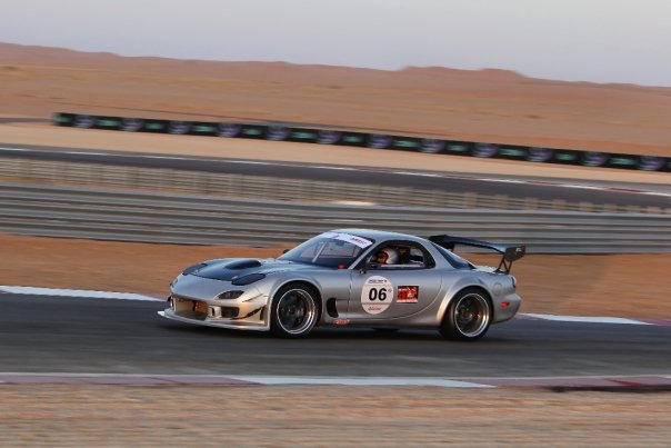 APR GTC-300 Carbon Fiber Adjustable Wing (1993-2002 Mazda RX-7)