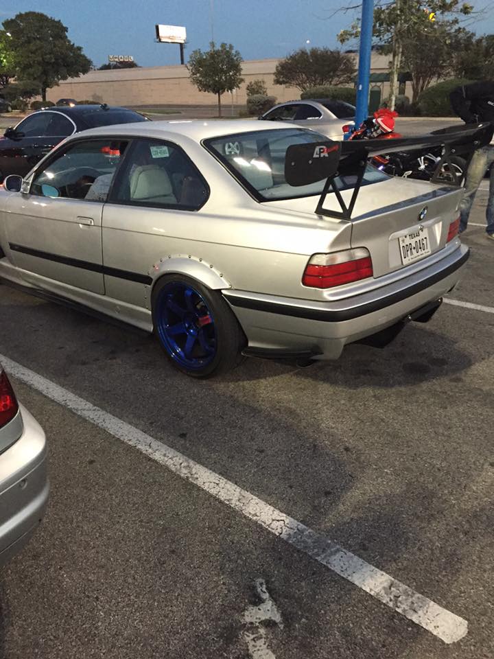 APR GTC-300 Carbon Fiber Adjustable Wing (BMW E36 3-Series Coupe/ M3)