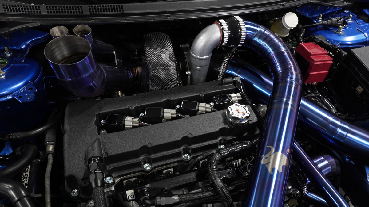 BS Fab Top Mount Manifold | Mitsubishi Evo X